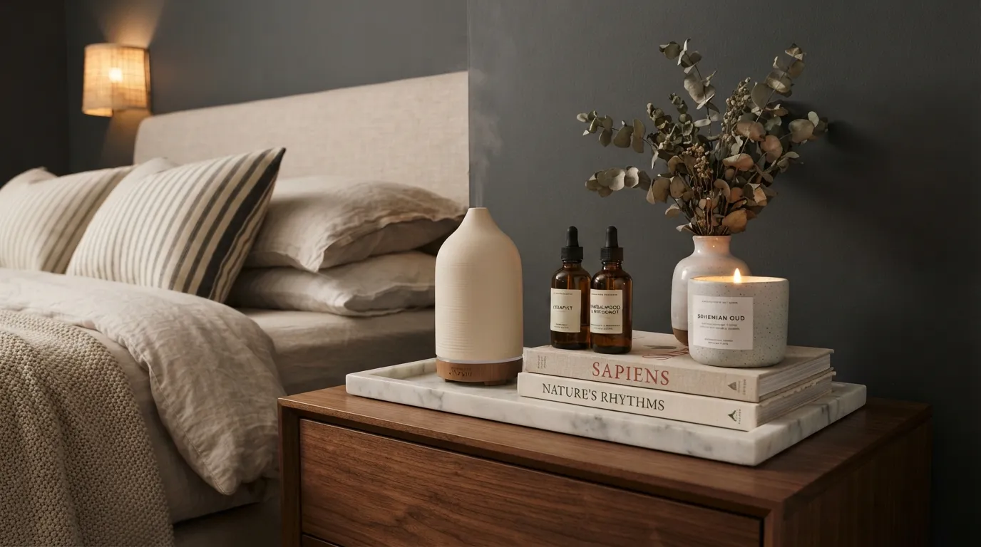 romantic moody bedroom Scented Styling
