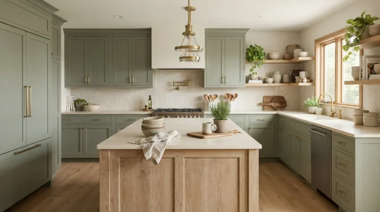 sage green kitchen color ideas