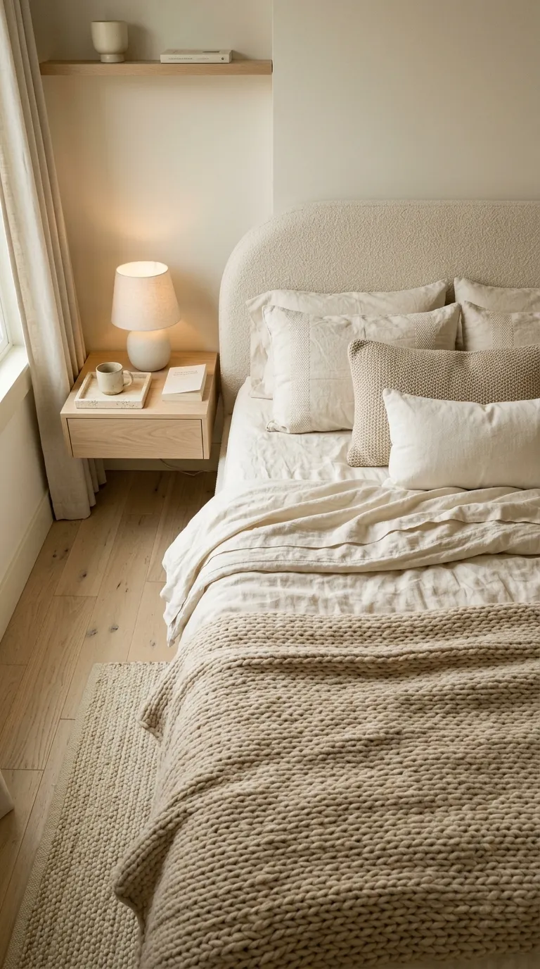 small luxury bedroom decor ideas Choose a Monochromatic Bedroom Palette