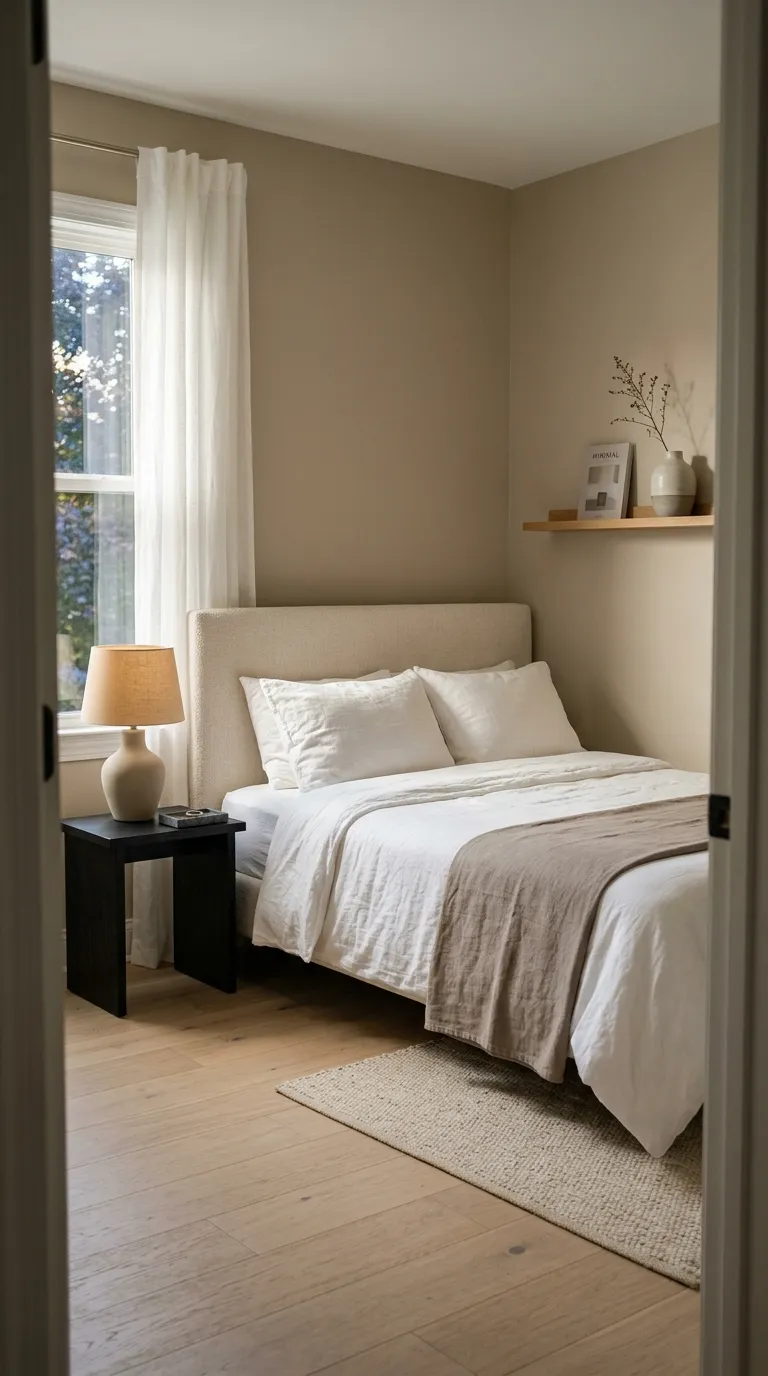 small luxury bedroom decor ideas Keep the Styling Minimal and Intentional
