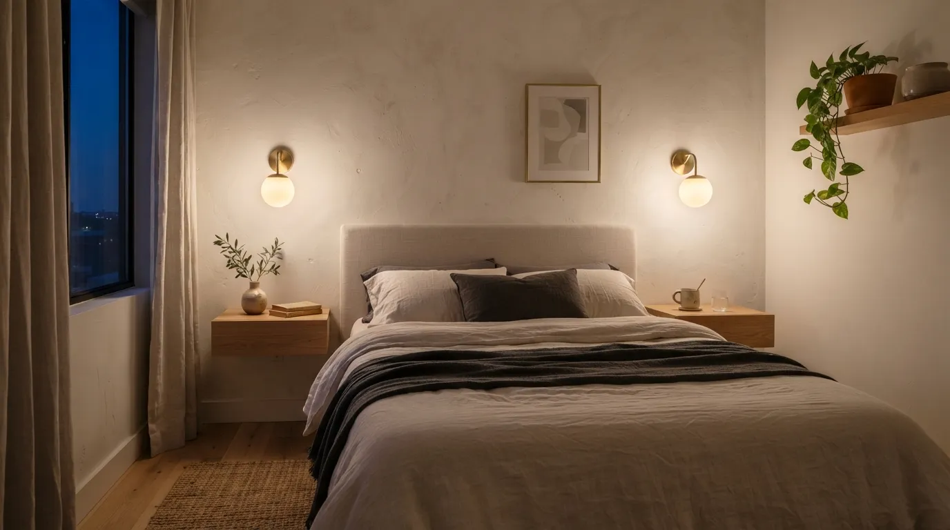 small room setup Wall-Mounted Lighting