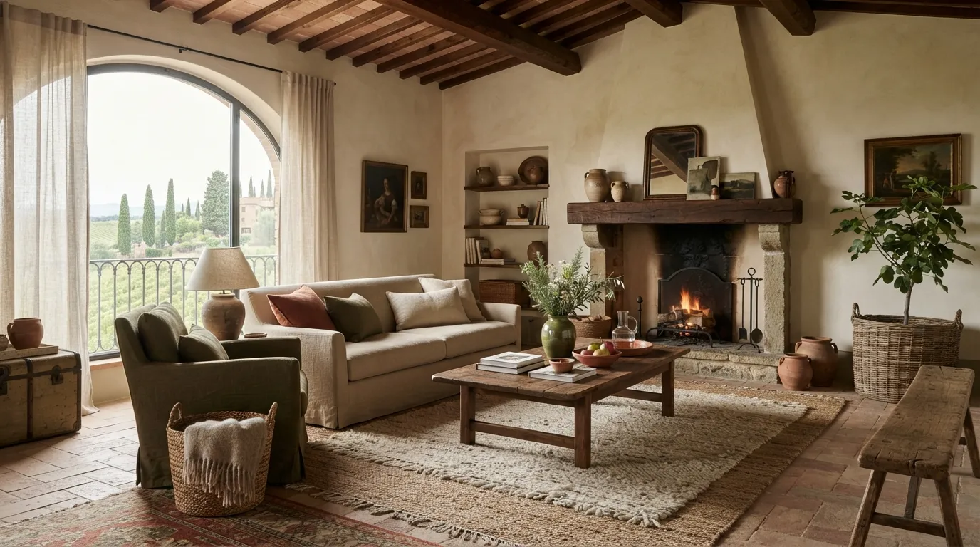 tuscan house Earth Tone Palette