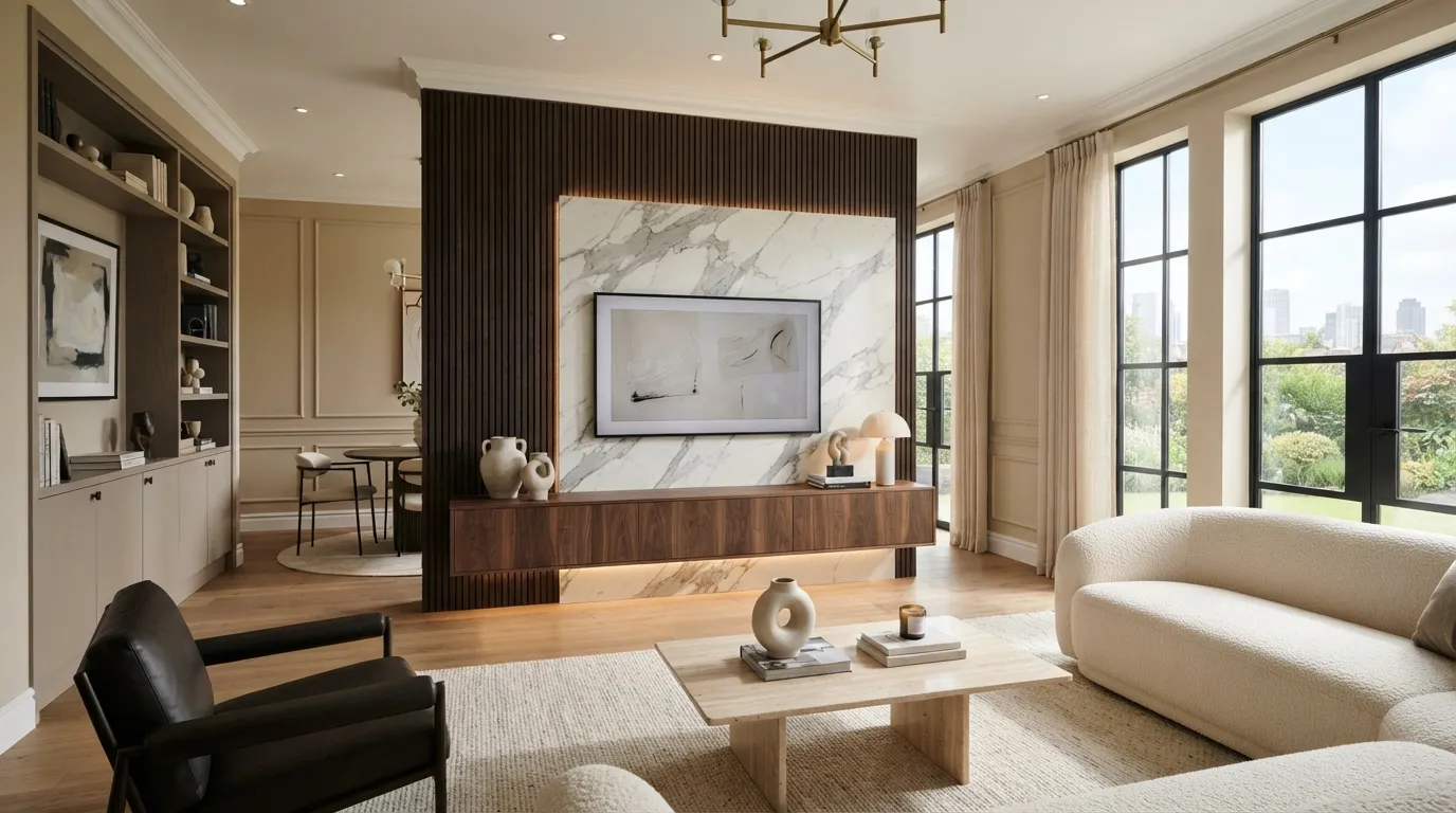 tv wall design