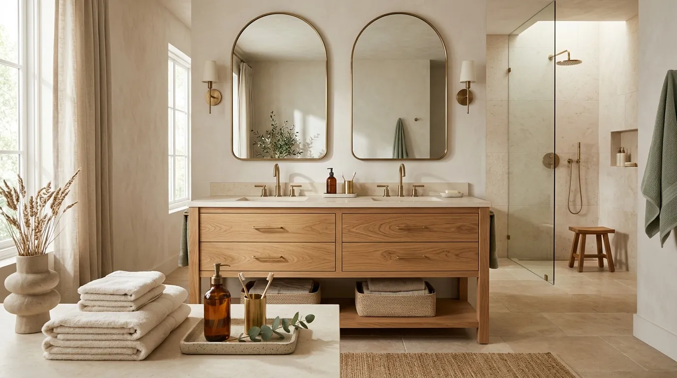 wood bathroom vanity ideas