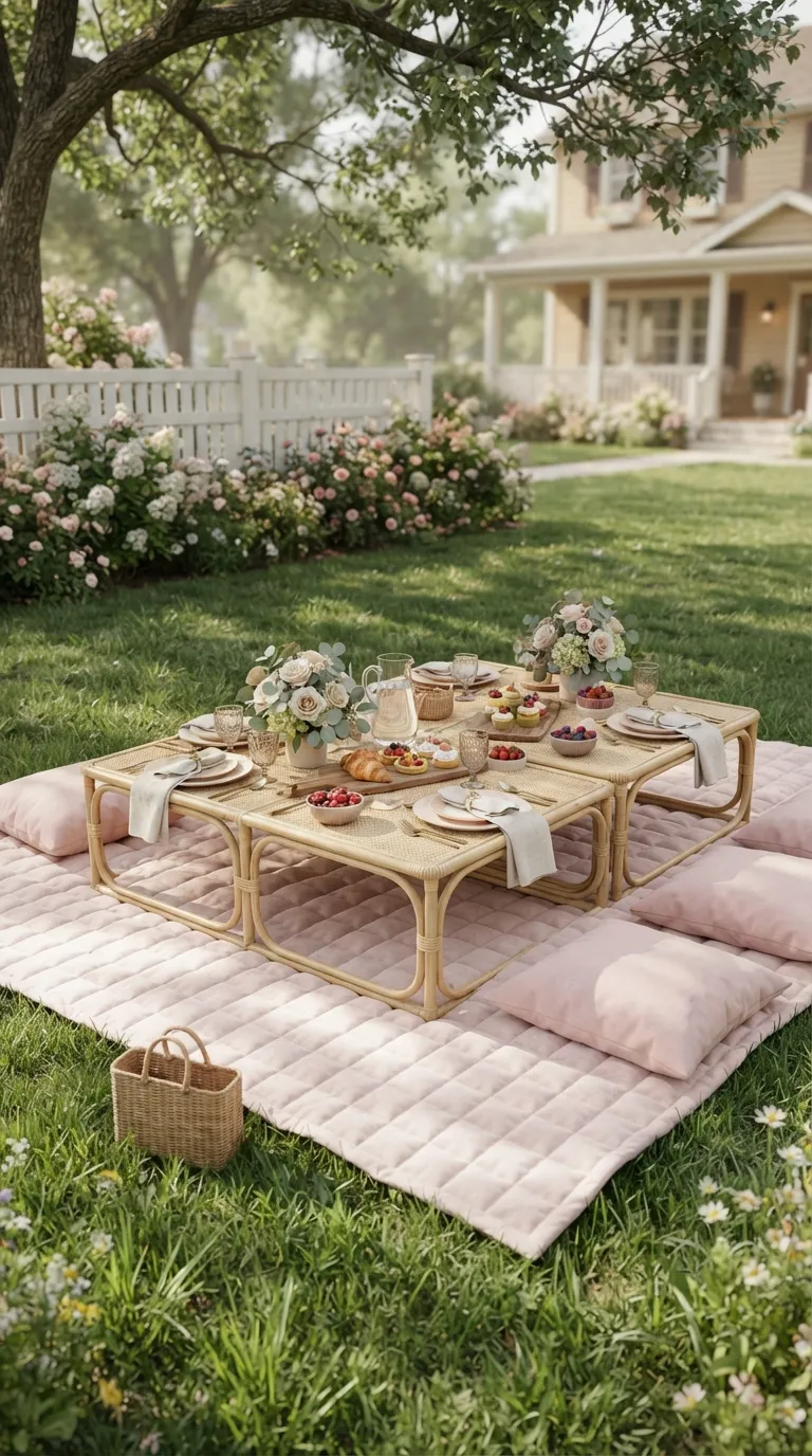 16th Birthday Pink Theme Pink Picnic Party