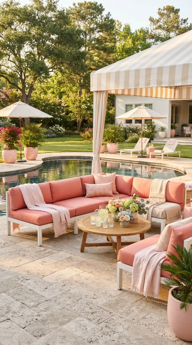 16th Birthday Pink Theme Pink Poolside Decor