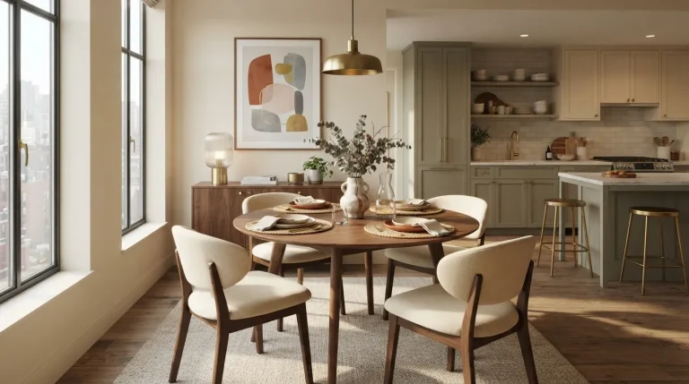 apartment dining room decor
