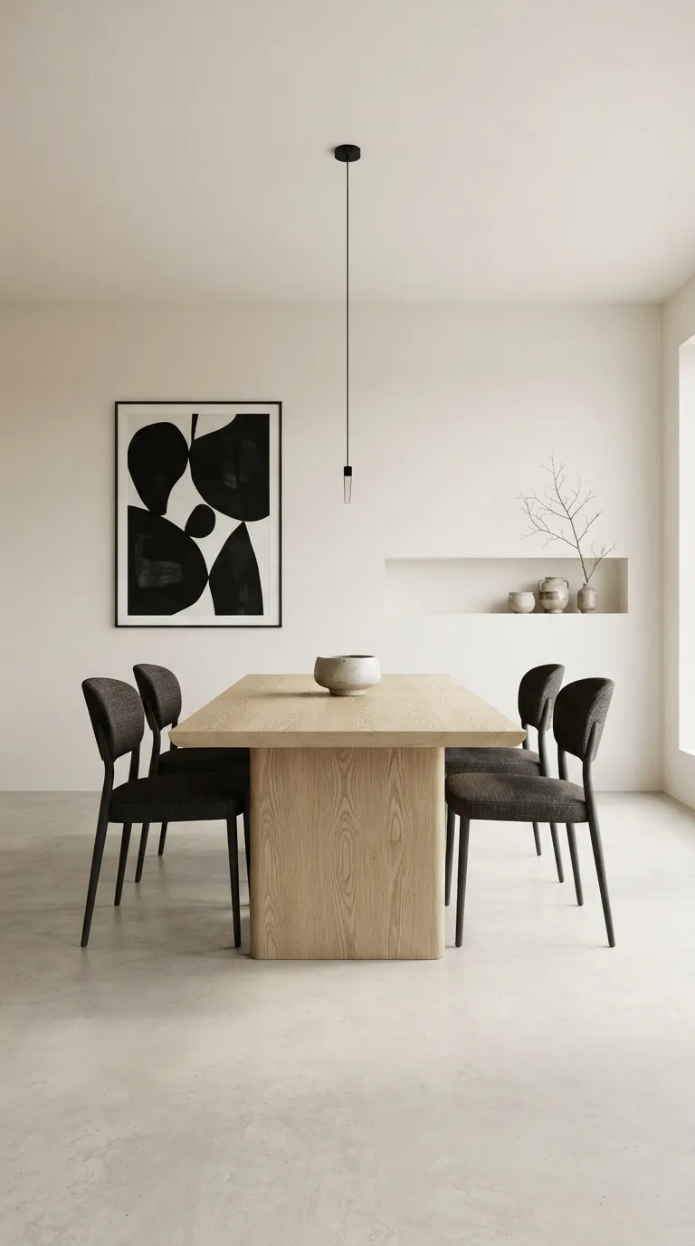 apartment dining room decor Minimalist Dining Set