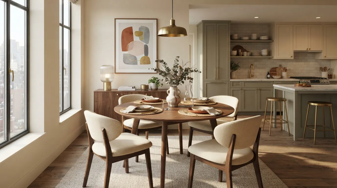 apartment dining room decor