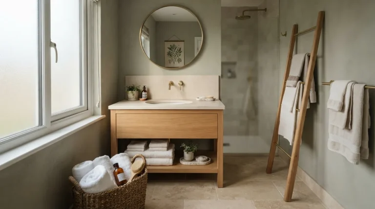 bathroom towel display ideas for guest bathrooms