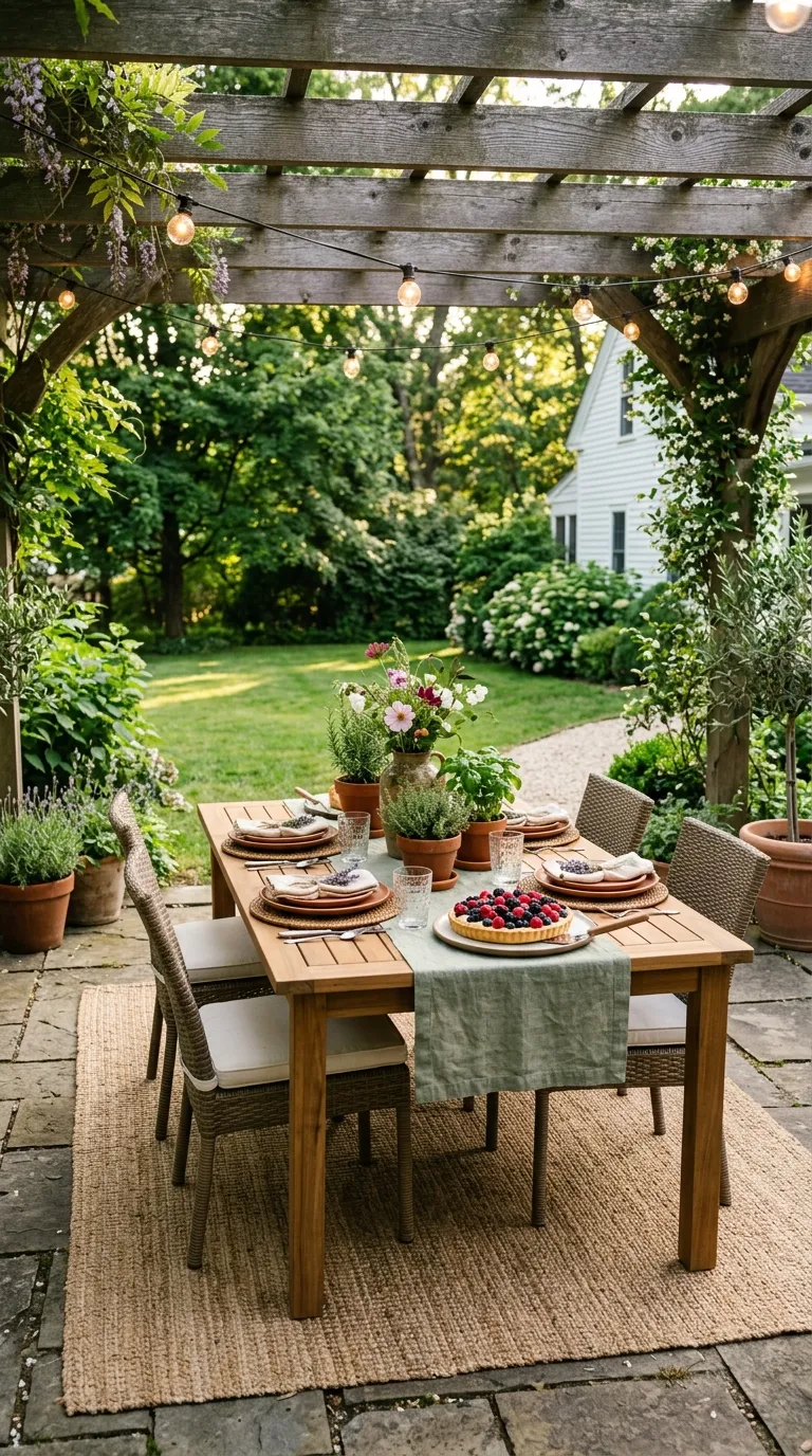birthday decorations at home Backyard Birthday Table