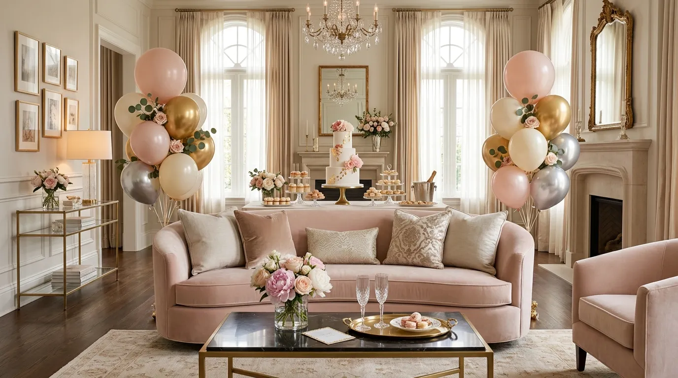 Birthday Living Room