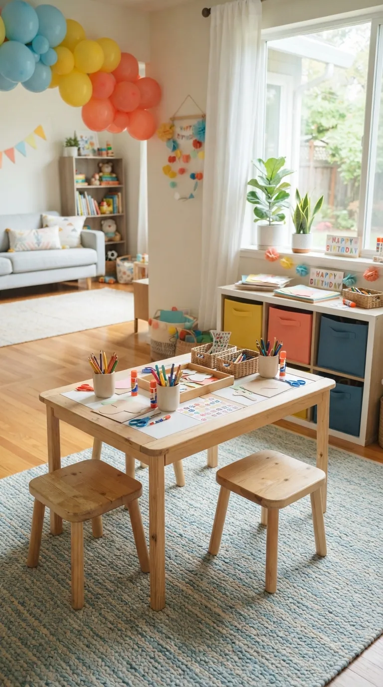 birthday party ideas Kids Craft Corner