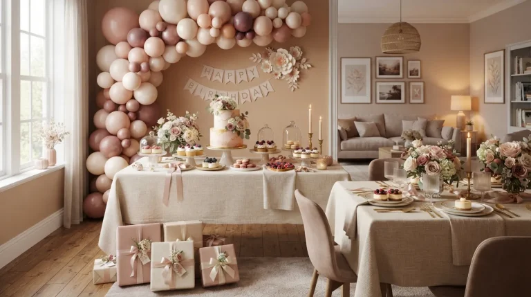 Birthday Pink Decoration