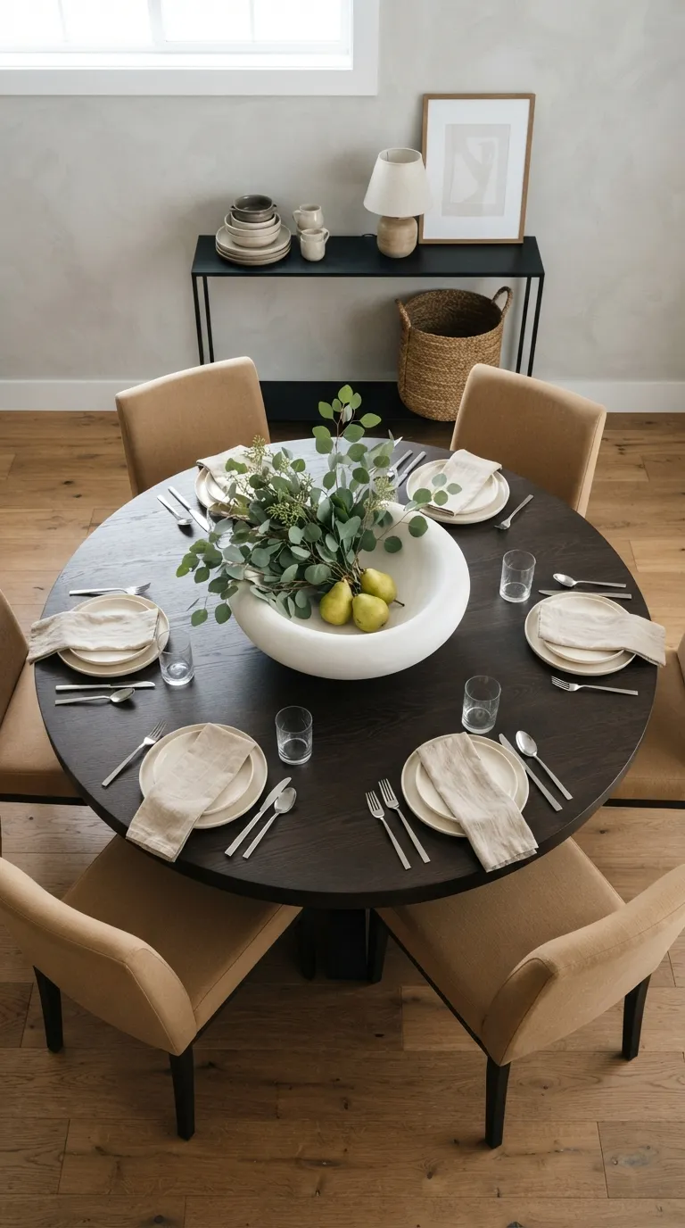 casual dining room decor ideas Ceramic Centerpiece