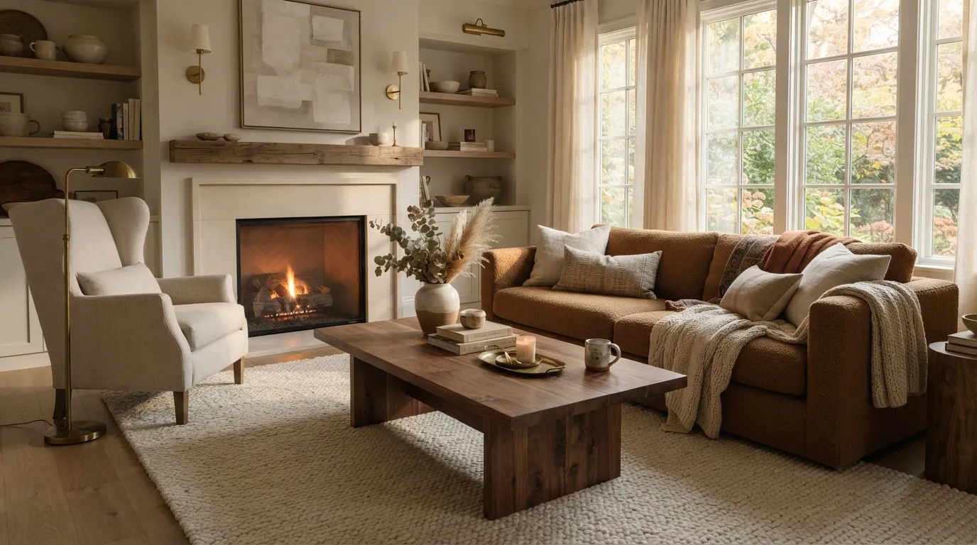 cozy home design trends for a warm aesthetic