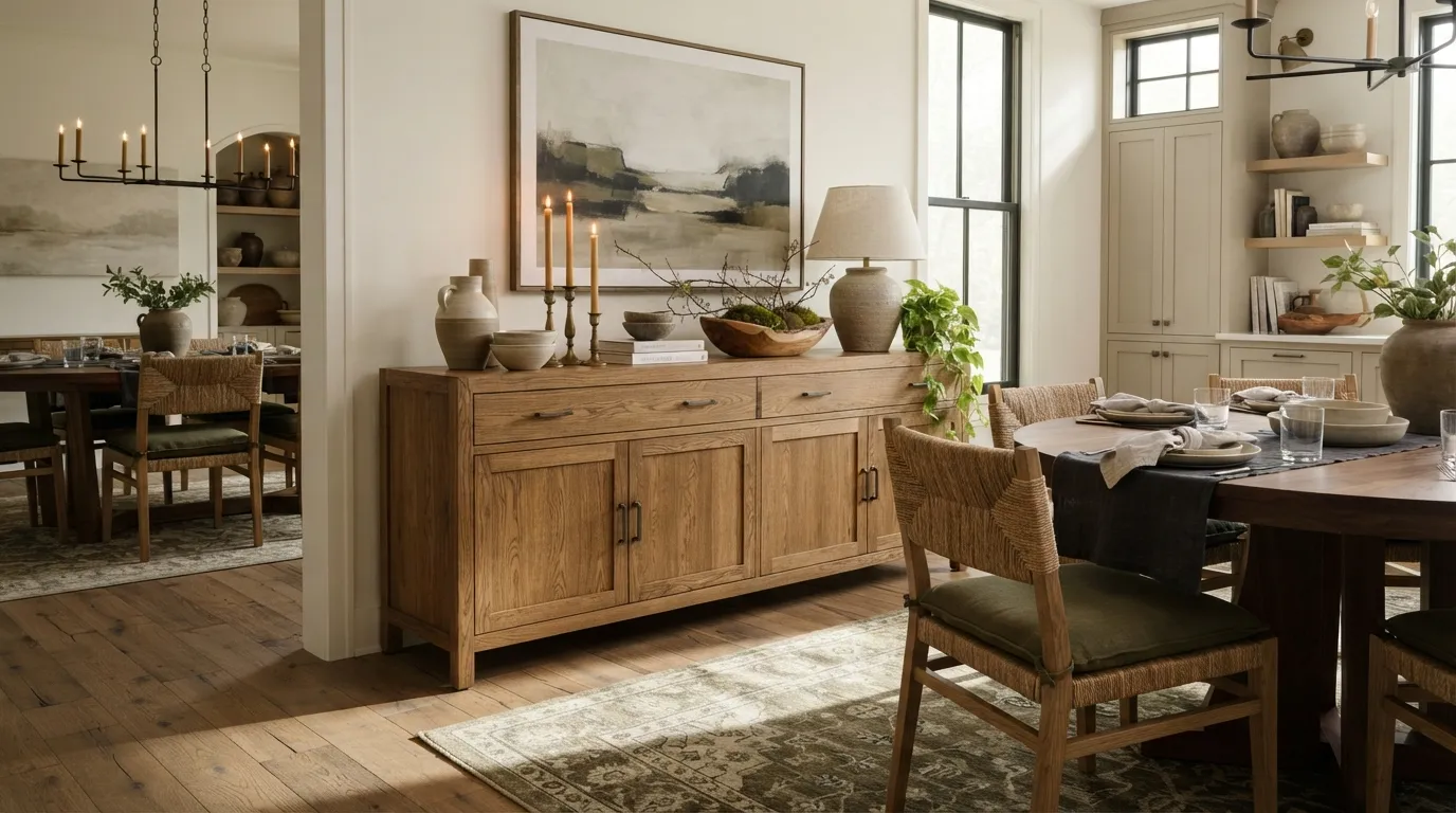 dining room buffet decor ideas