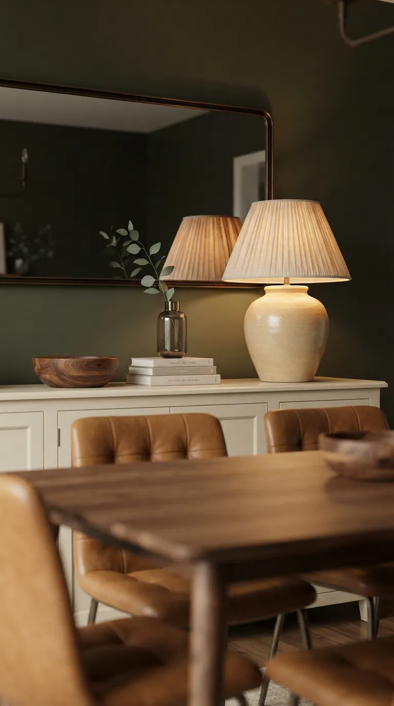 dining room console table decor Statement Table Lamp