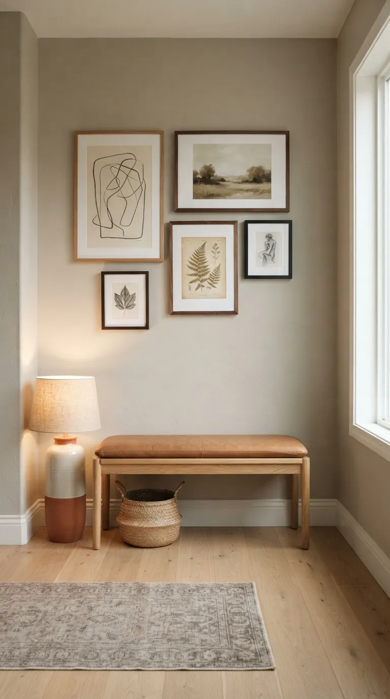 dining room corner decor Gallery Wall Cluster