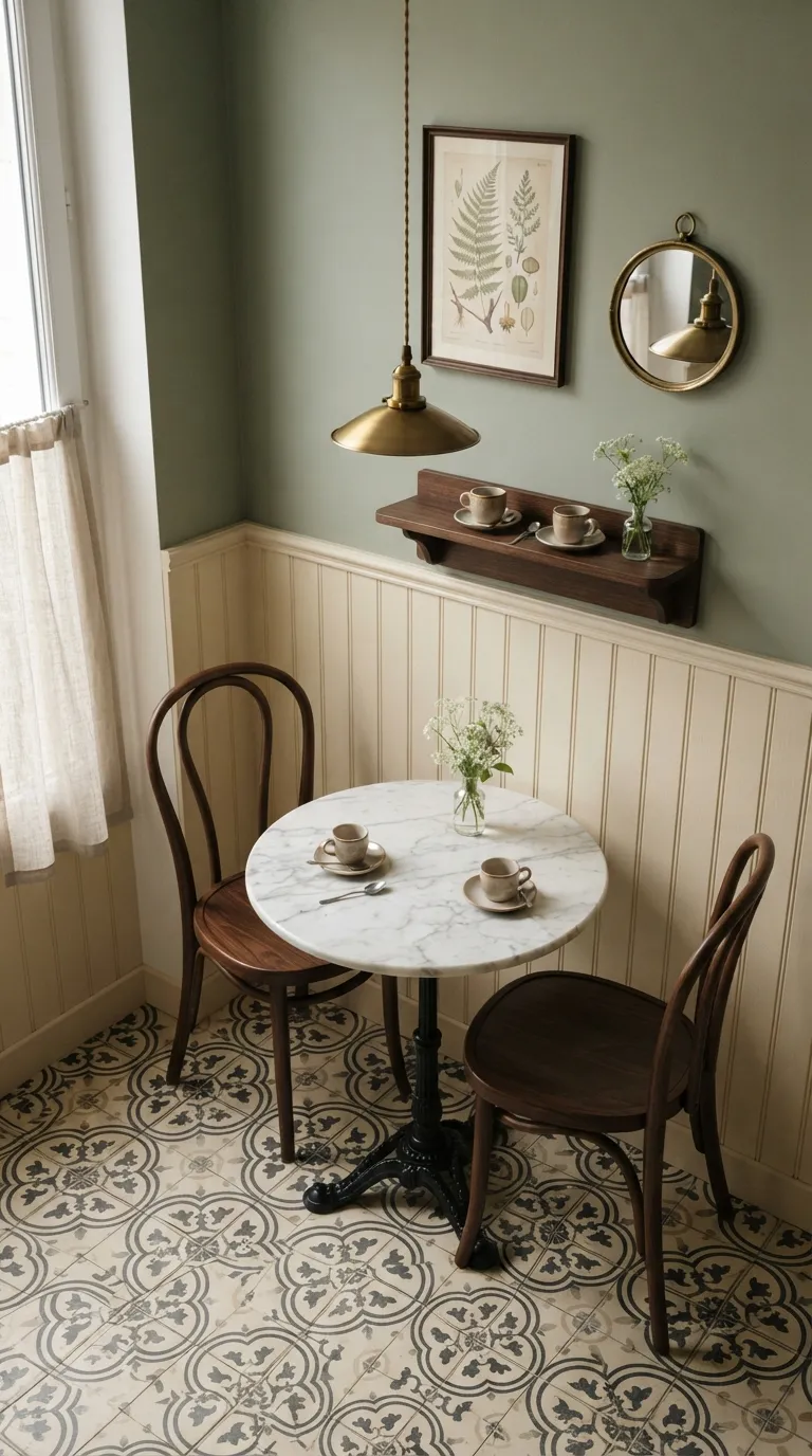 dining room decor apartment Small Bistro Style