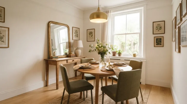 dining room decor small space