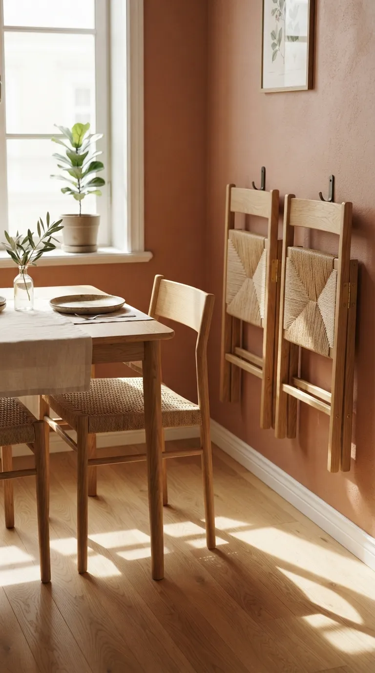 dining room decor small space Foldable Dining Chairs