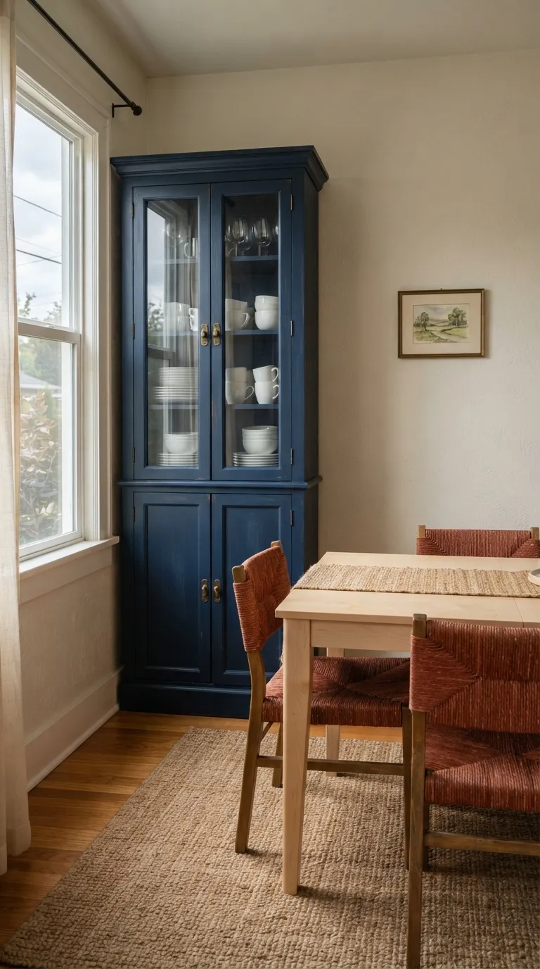 dining room decor small space Pedestal Storage Cabinet