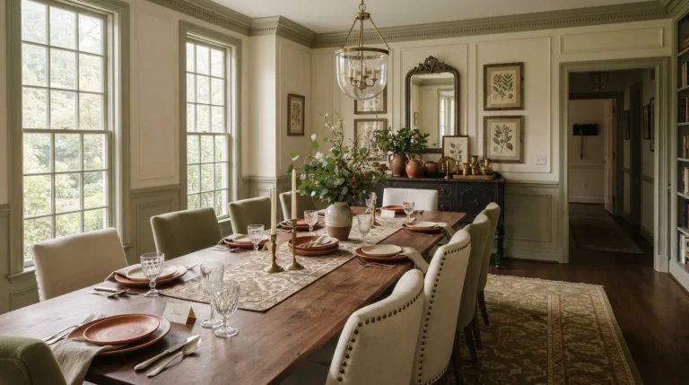 dining room decor traditional