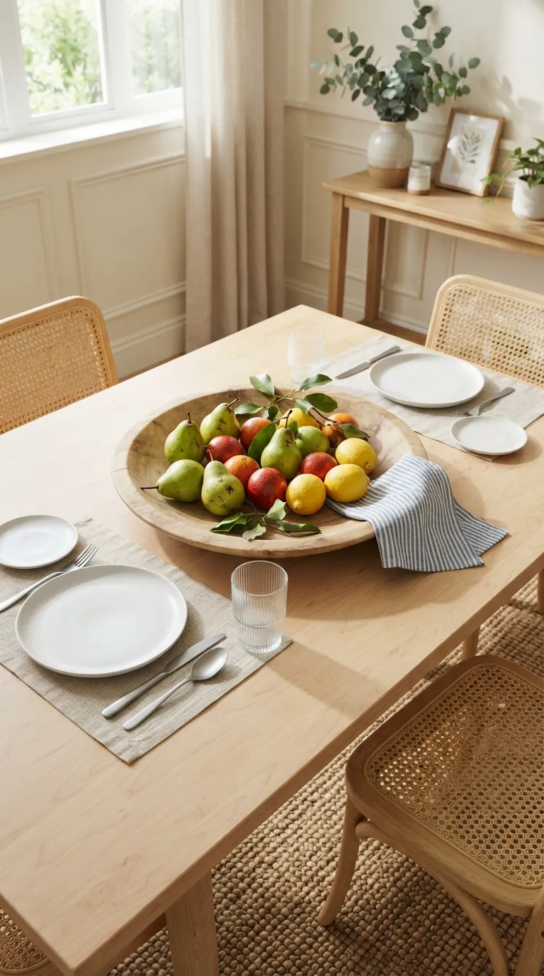 dining room table decor ideas Fresh Fruit Display