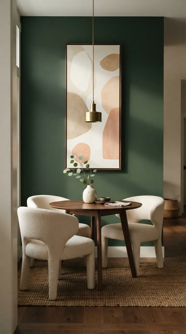 dining room wall decor ideas simple Narrow Vertical Artwork