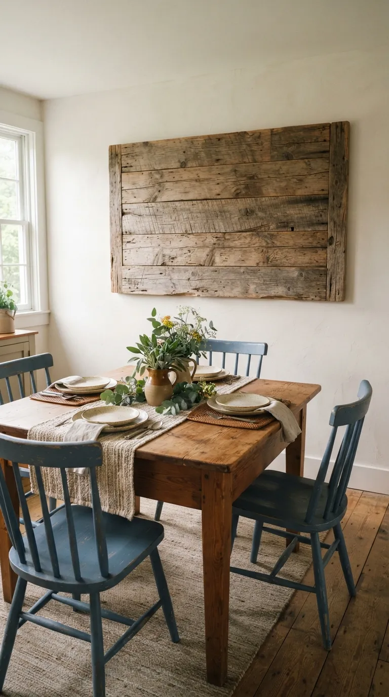 dining room wall decor ideas simple Rustic Wood Sign Alternative