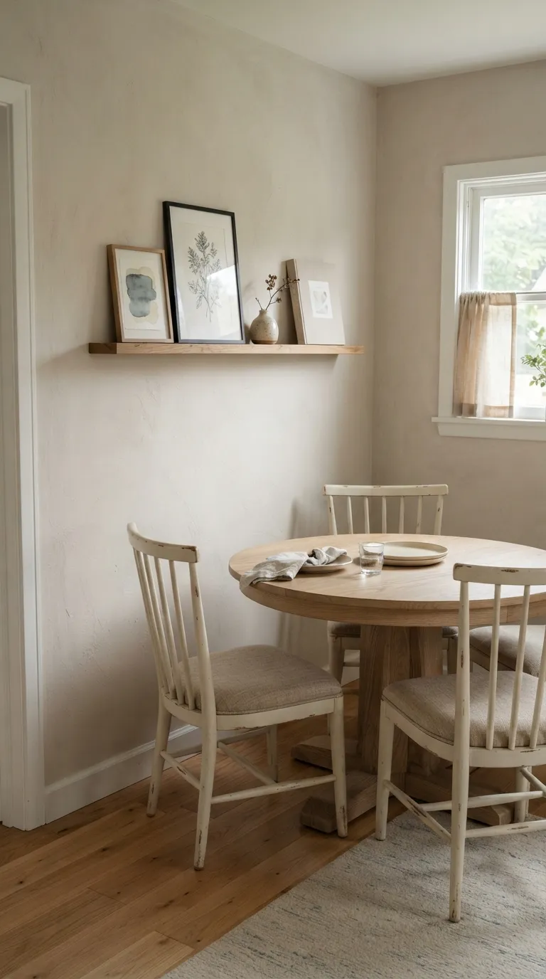 dining room wall decor ideas simple Slim Picture Ledge