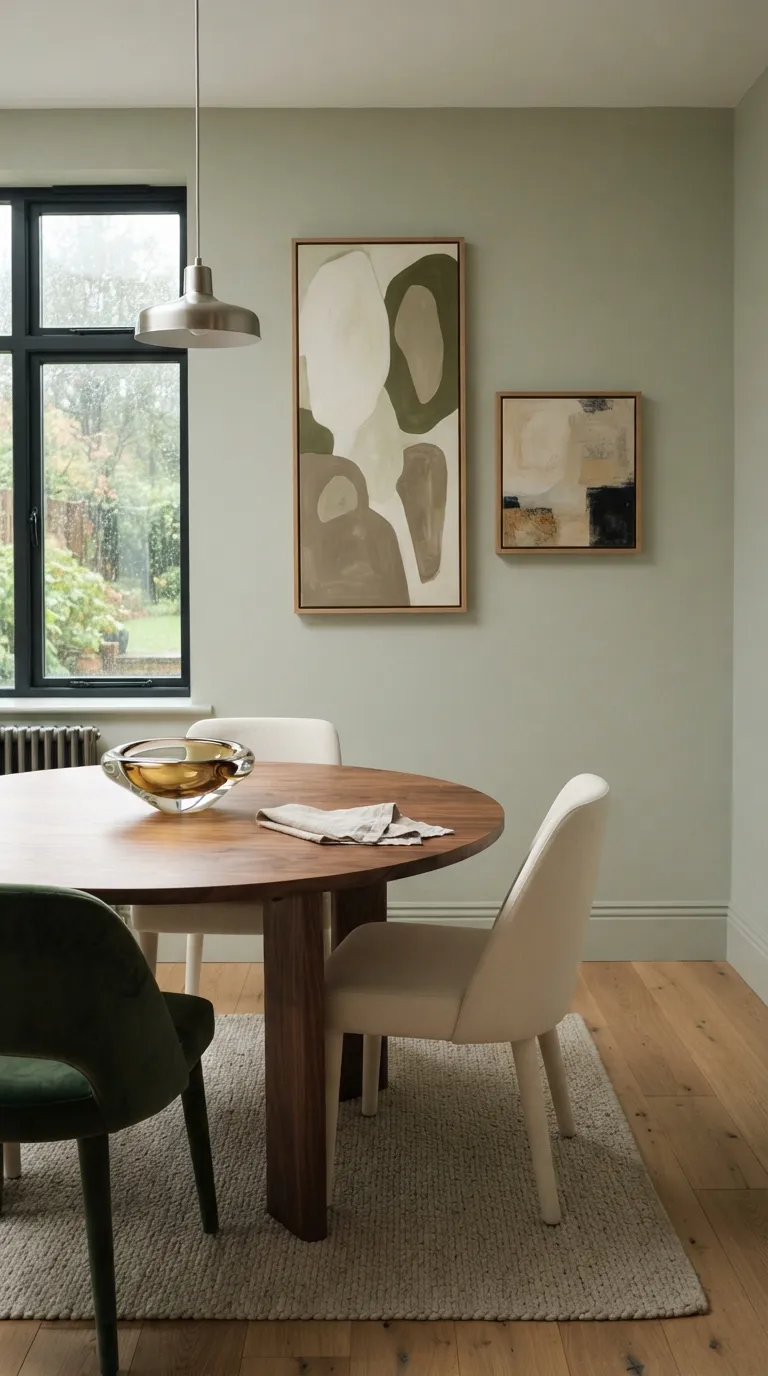 dining room wall decor minimalist Asymmetrical Art Pair