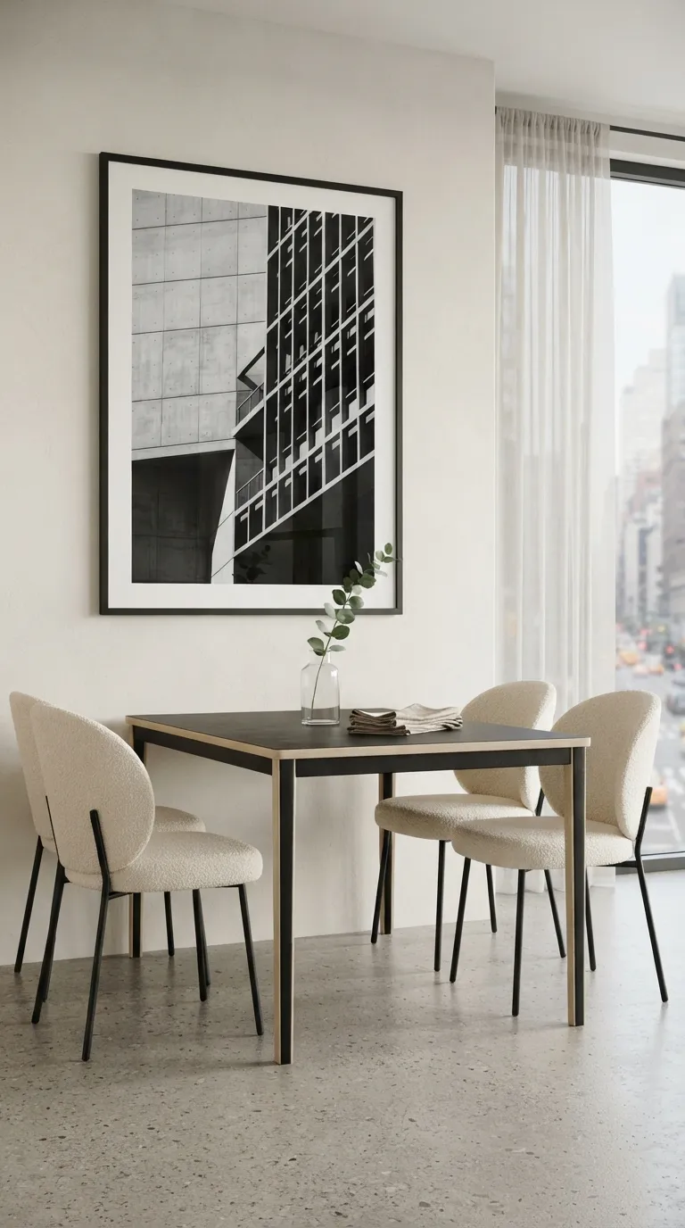 dining room wall decor minimalist Monochrome Photography