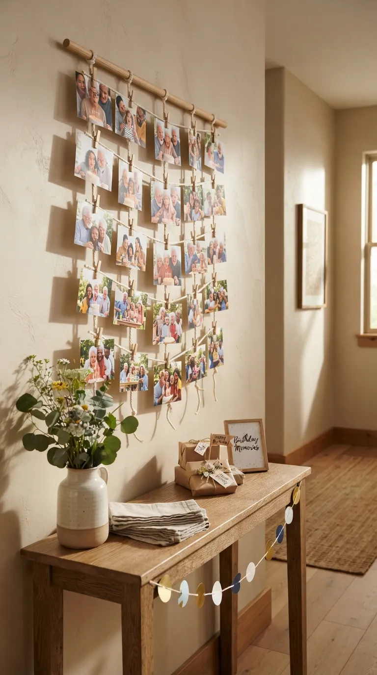 diy birthday decorations Handmade Photo Clips