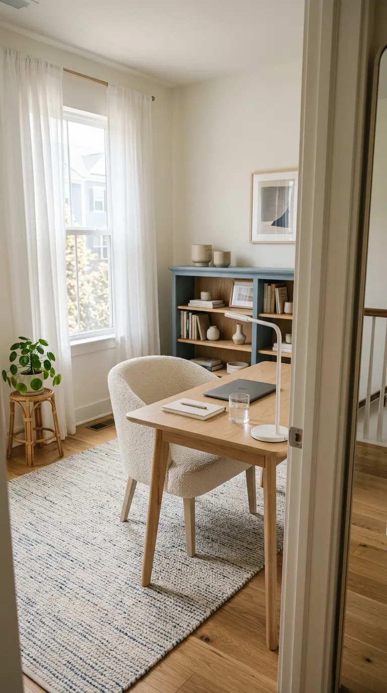 feng shui home office desk placement ideas Keep a Clear View of the Door