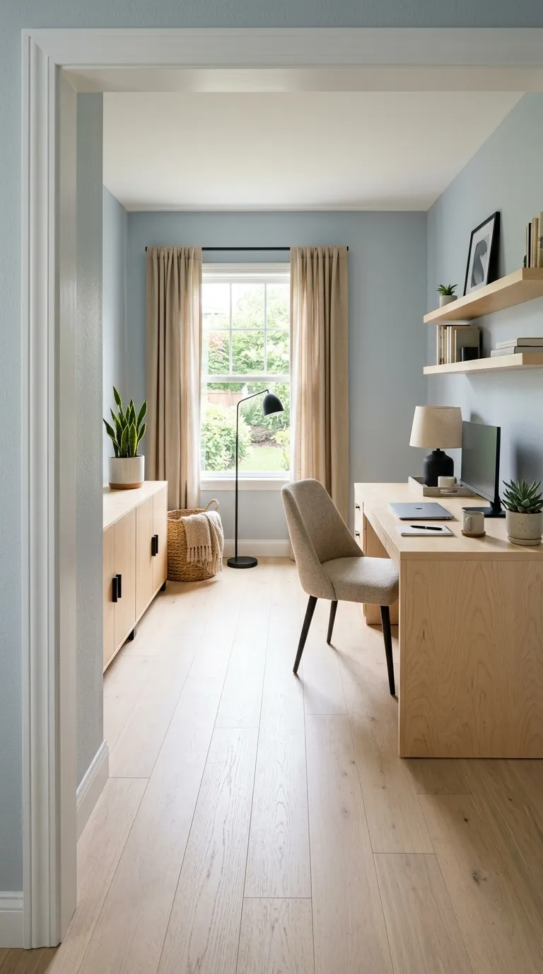 feng shui home office desk placement ideas Keep the Doorway Path Unblocked