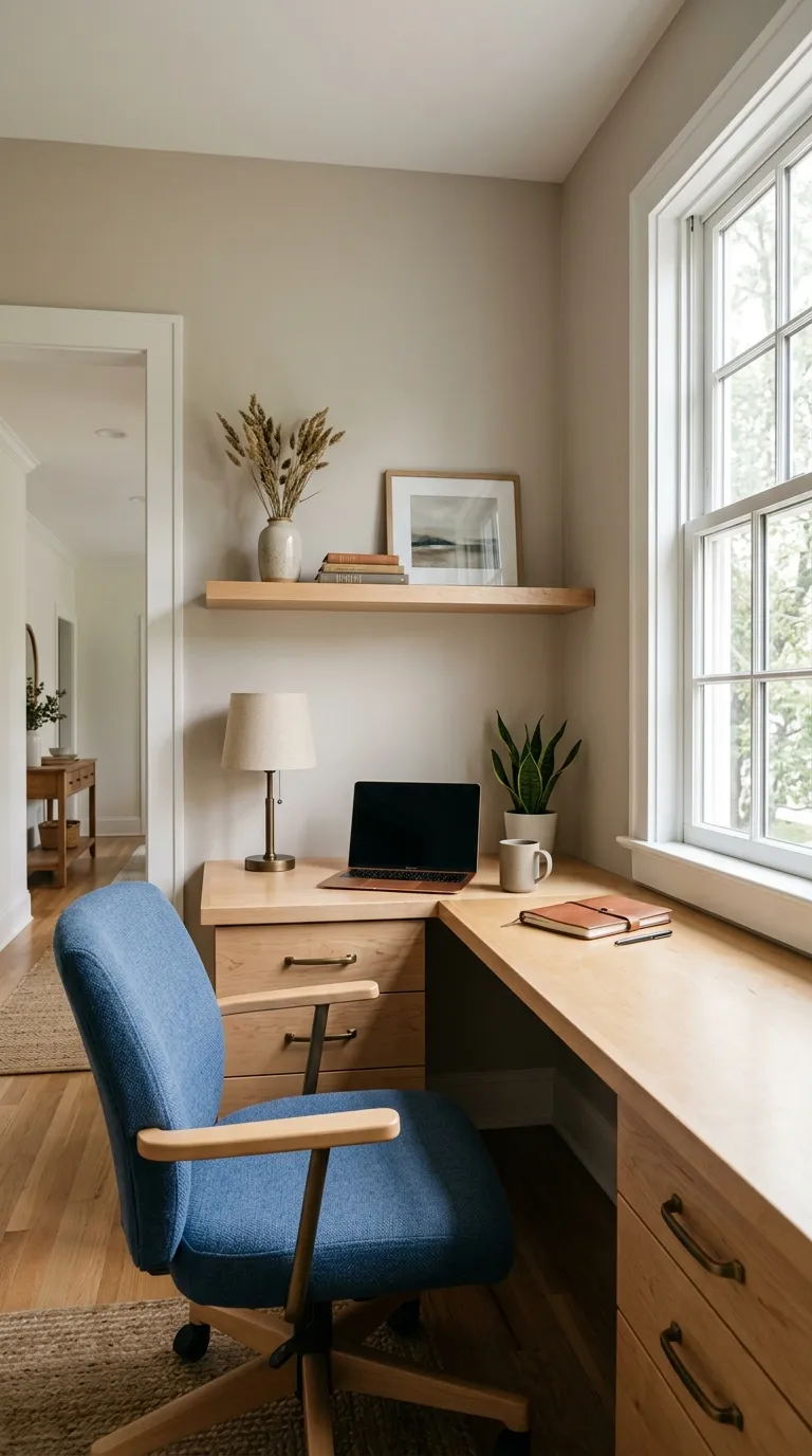 feng shui home office desk placement ideas Use a Corner Only When It Supports the Layout