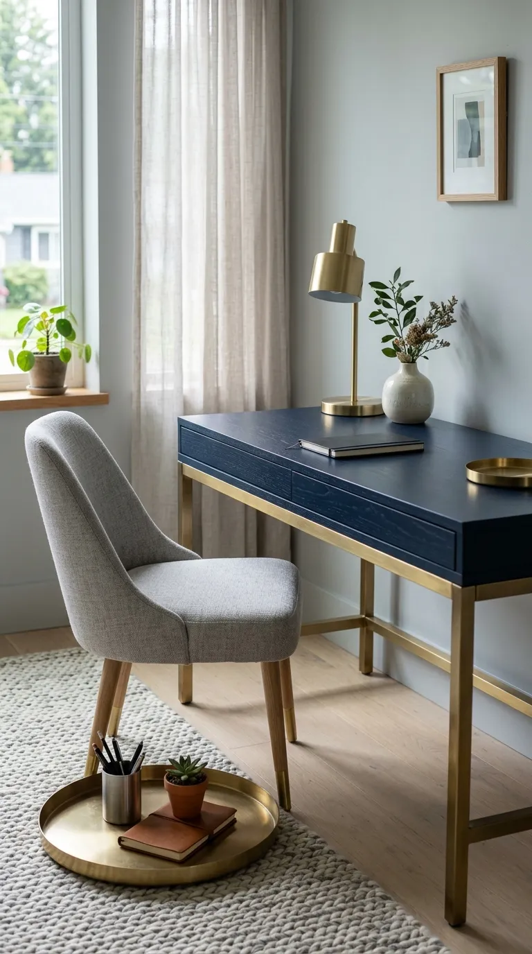 feng shui home office ideas for beginners Add a Small Touch of Metal