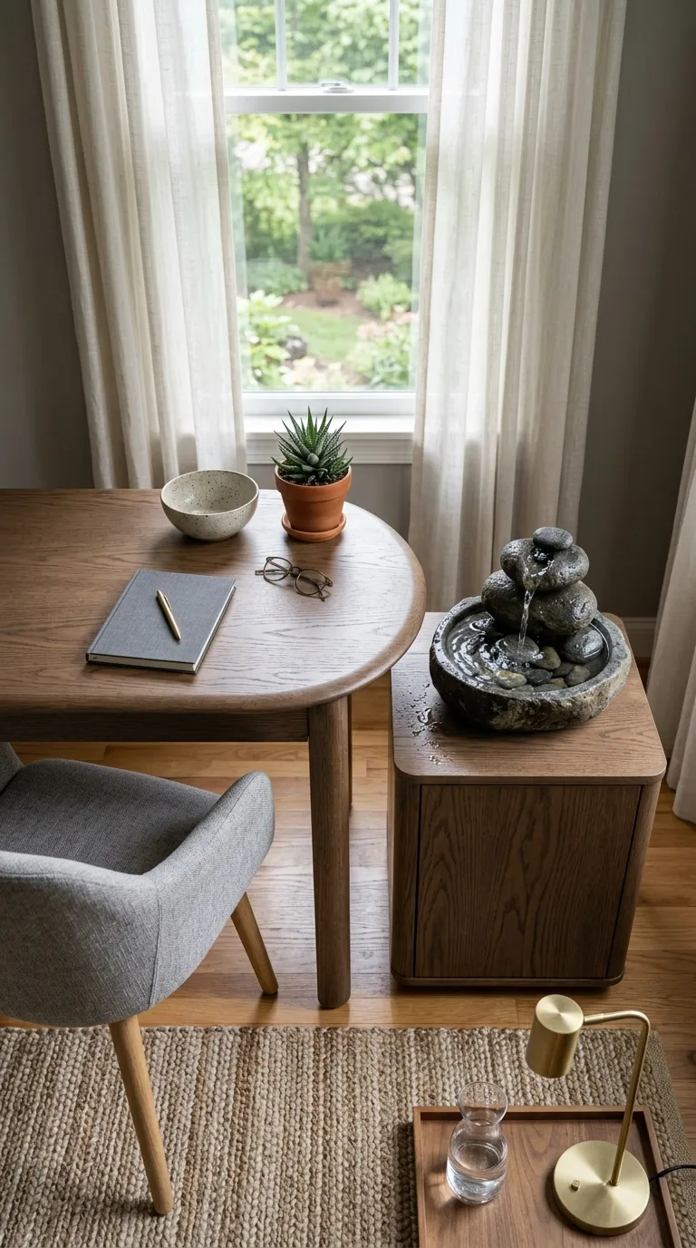 feng shui home office ideas for beginners Add a Small Water Element