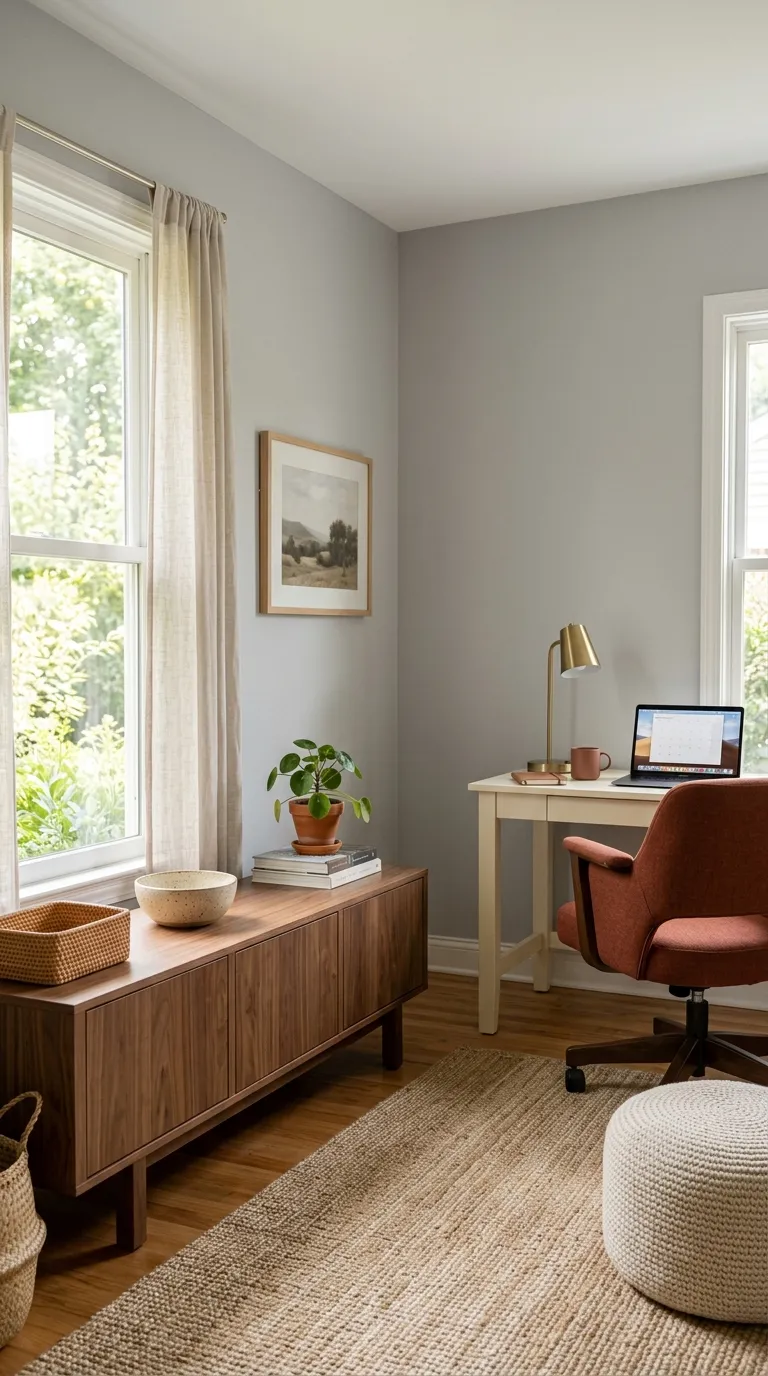 feng shui home office ideas for beginners Keep Heavy Furniture Low