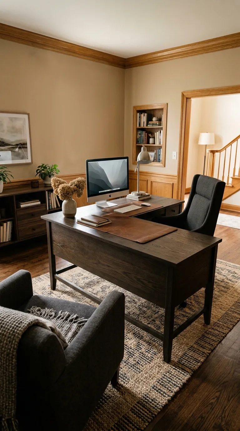 feng shui home office ideas for beginners Place Your Desk in a Command Position