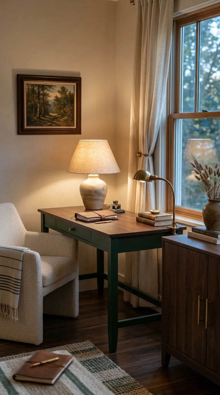feng shui home office ideas for beginners Use Warm, Comfortable Lighting
