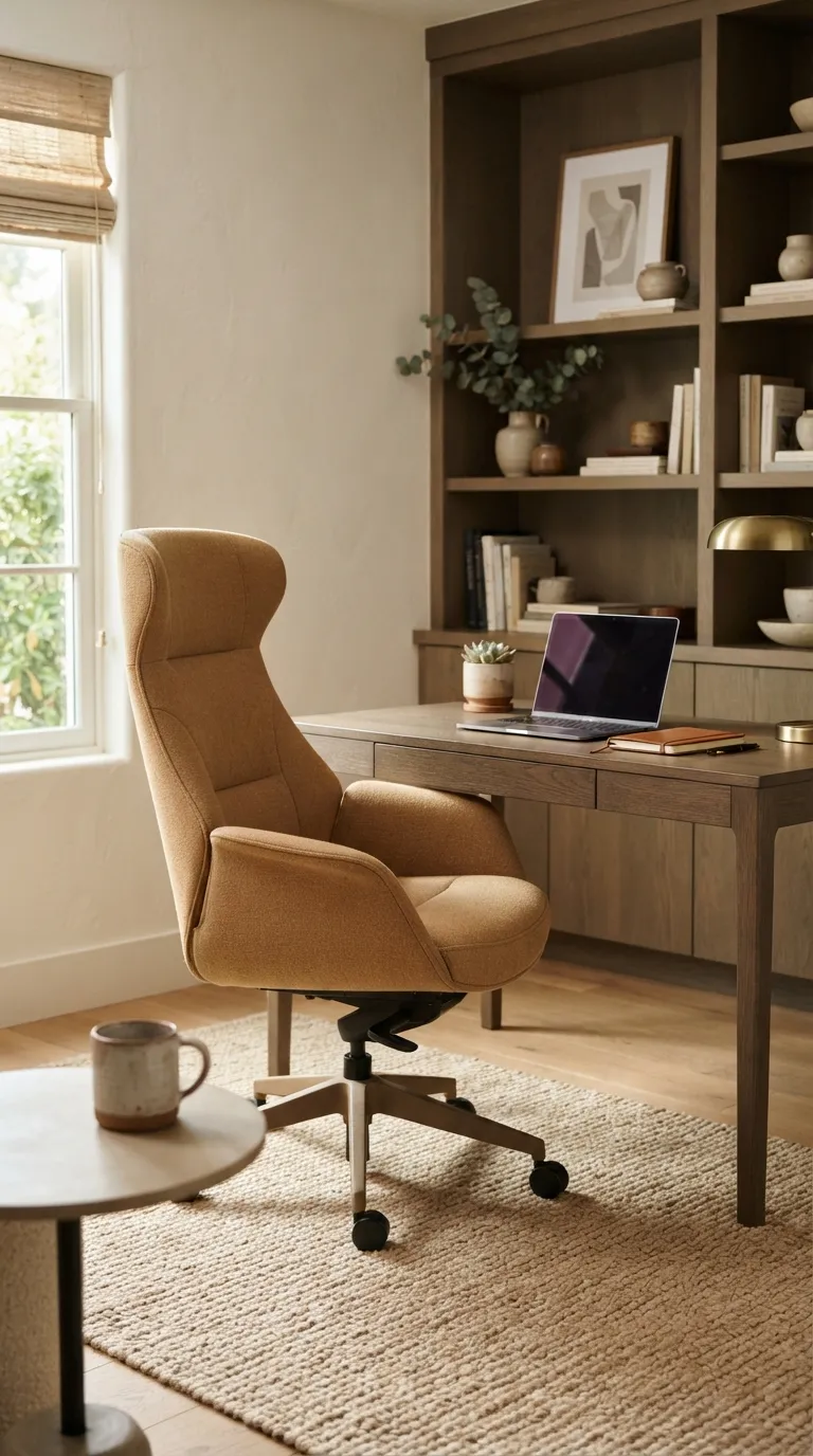 feng shui home office ideas for positive energy Choose a Comfortable, Supportive Chair