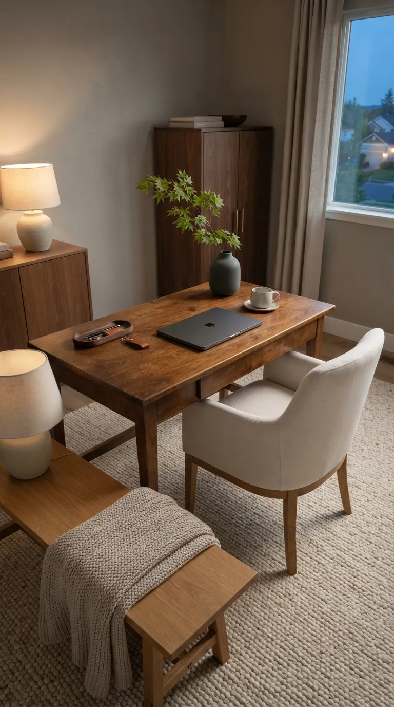 feng shui home office ideas for positive energy Finish With a Simple Daily Reset