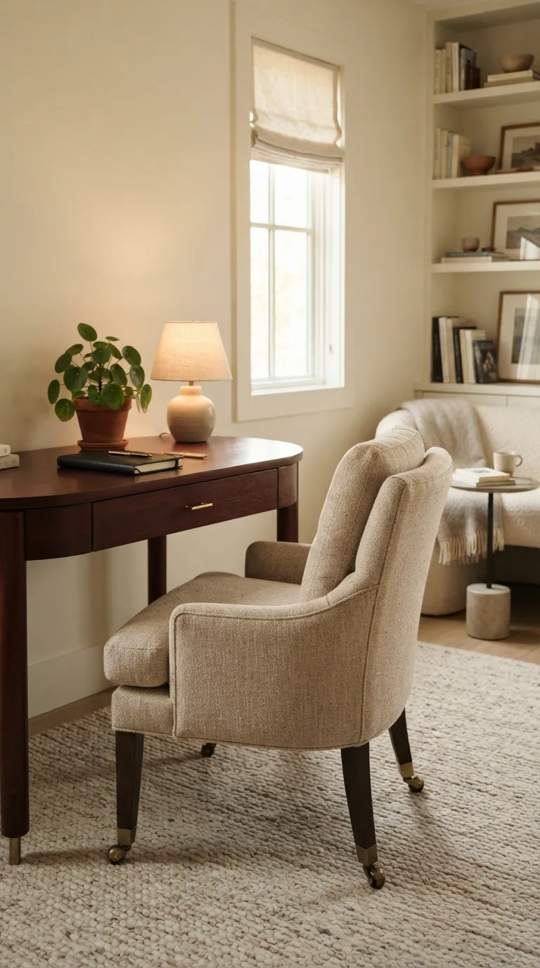 feng shui home office ideas for productivity Choose a Supportive Desk Chair