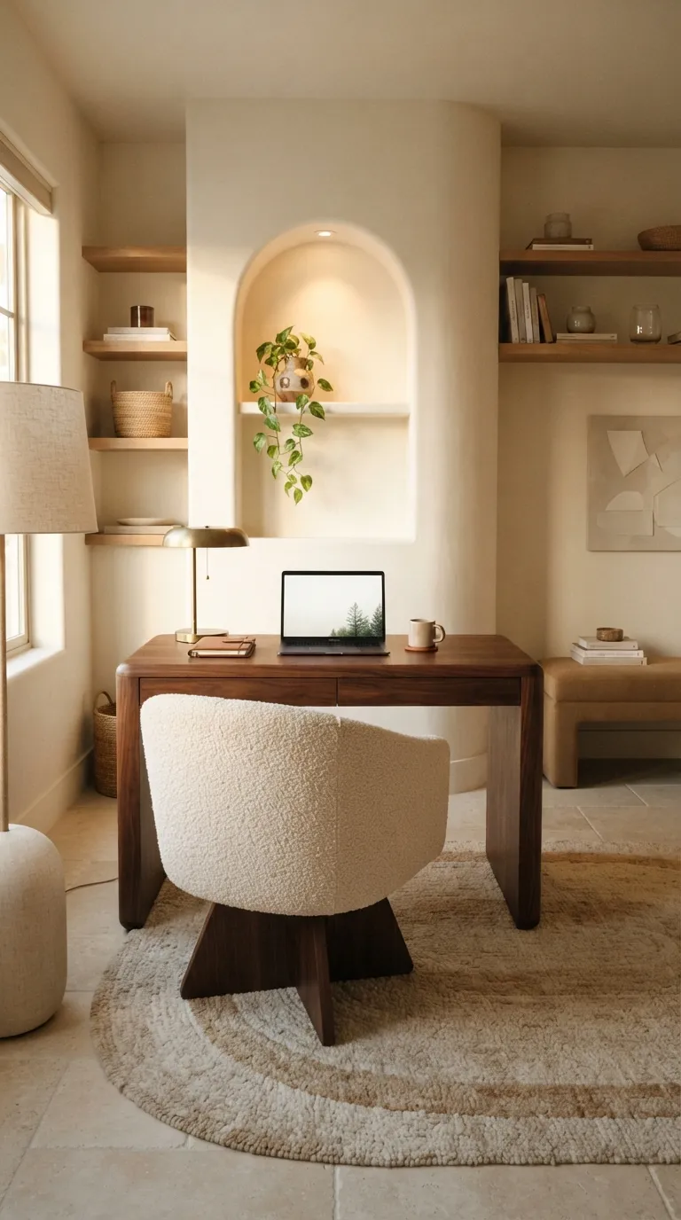feng shui home office ideas for productivity Soften Sharp Corners Around Your Desk