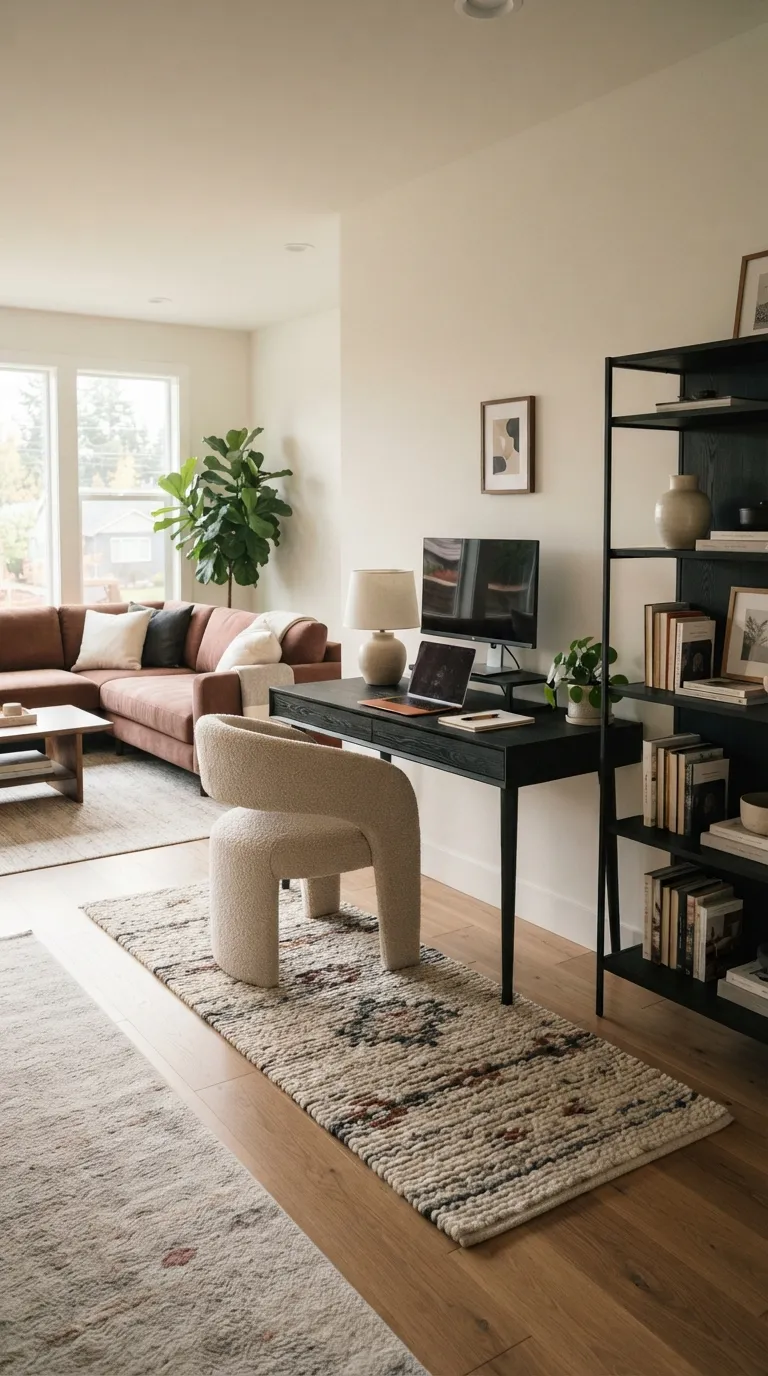 feng shui home office ideas for small spaces Create a Dedicated Work Zone