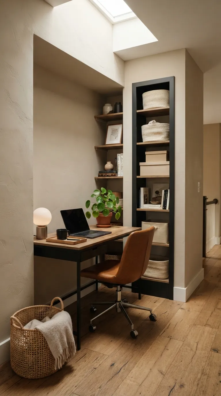 feng shui home office ideas for small spaces Keep the Area Around Your Desk Clutter-Free