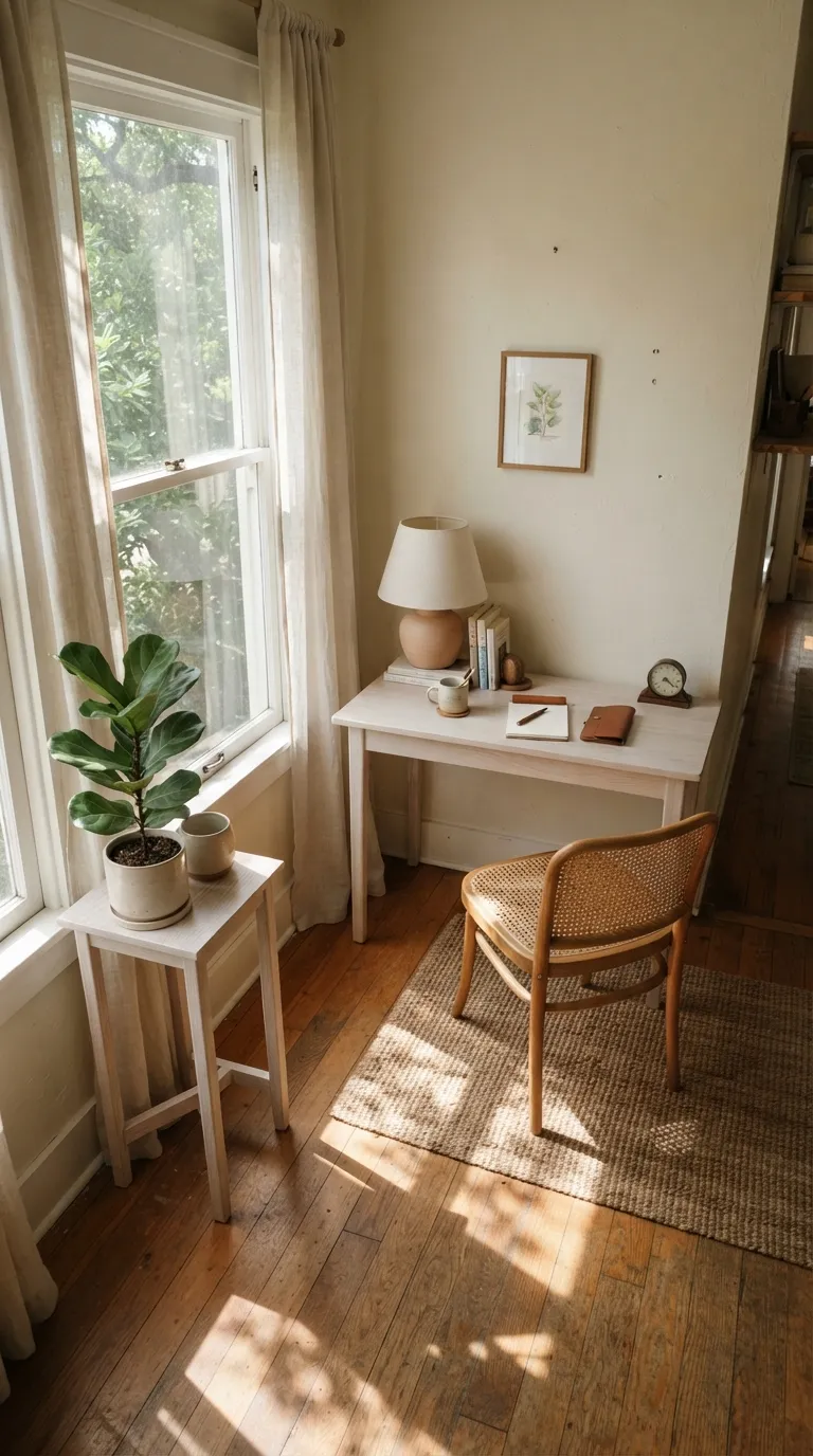 feng shui home office ideas for small spaces Let Natural Light Lead the Workspace